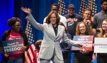 Fotografía de la vicepresidenta de Estados Unidos, Kamala Harris.