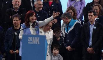 La vicepresidenta de Argentina, Cristina Fernández, en una fotografía de archivo. EFE/Enrique García Medina