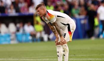 Toni Kroos durante el partido de cuartos de la Eurocopa 2024 entre España y Alemania.