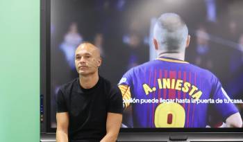 El futbolista Andrés Iniesta.