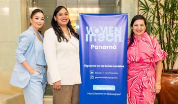 Representantes del Women in Tech en Panamá.
