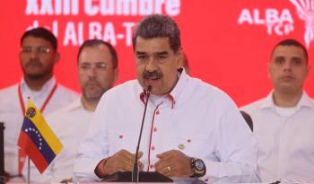 Fotografía de archivo en la que se ve al presidente de Venezuela, Nicolás Maduro.