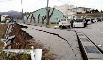 Los sismos causaron tsunamis de más de un metro de altura en algunas zonas.