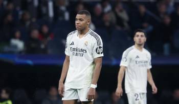 El delantero del Real Madrid, Kylian Mbappé.