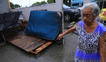 Las lluvias, que iniciaron desde el domingo 29 de septiembre, afectaron a 120 familias con la introducción de agua en sus viviendas.