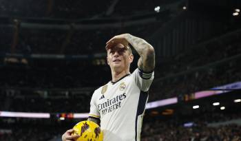 El centrocampista alemán del Real Madrid Toni Kroos.