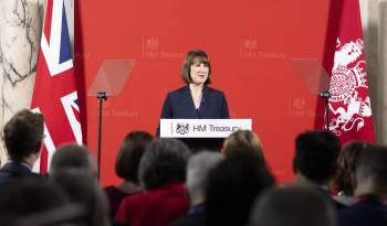 La nueva ministra británica de Economía, la laborista Rachel Reeves.