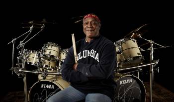 Billy Cobham, baterista panameño y homenajeado del 21° Panama Jazz Festival.