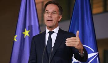 - El Secretario General de la OTAN, Mark Rutte, habla durante una conferencia de prensa en la Cancillería en Berlín, Alemania, el 04 de noviembre de 2024. El canciller alemán Olaf Scholz y el primer ministro neerlandés Mark Rutte se reunieron para conversaciones bilaterales.