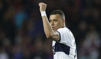 El delantero Kylian Mbappé en foto de archivo de Alberto Estévez.