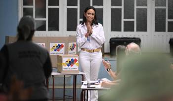 Desde el mediodía de este domingo Machada ya afirmaba que habría un récord de votos.