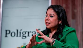 Soraya Valdivieso, administradora de la Autoridad de Aduanas