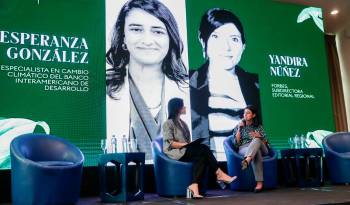 Esperanza González, especialista de cambio climático del BID.