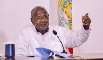 Presidente de Uganda Yoweri Museveni