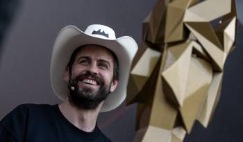 El presidente de la Kings España, Gerard Pique.