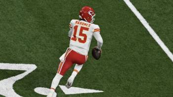 El jugador de la NFL, Patrick Mahomes.