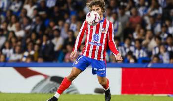 El delantero francés del Atlético de Madrid Antoine Griezmann.