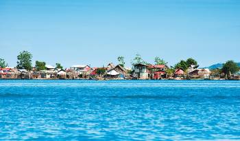 El archipiélago de Guna Yala es una de las áreas más afectadas por el incremento del nivel del mar.