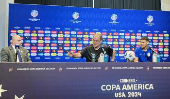 Imagen de archivo del entrenador de la selección de fútbol de Uruguay Marcelo Bielsa.