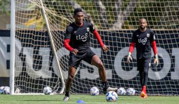 El defensor Roderick Miller durante un entrenamiento con la selección de Panamá previo al debut en la Copa América 2024.