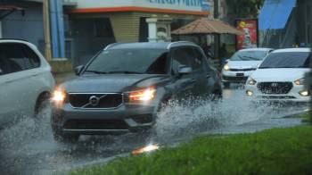 Las lluvias se han mantenido durante las últimas semanas en la ciudad capital.