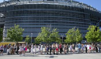 Vista exterior del MetLife Stadium de New Rutherford, en Nueva Jersey.