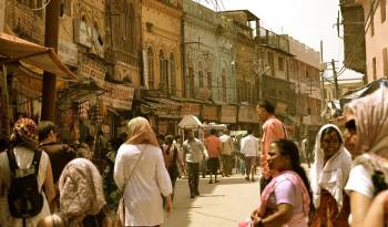 Calles en la India