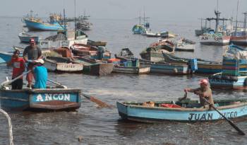 La pesca peruana marcó su tercer mes consecutivo con alzas.