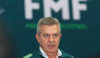 El seleccionador de fútbol de México, Javier Aguirre.