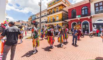 El Corpus Christi, que tuvo su origen en el siglo XIII en Europa y llegó a la región de Azuero en Panamá, durante la época de la colonia española, es proyectado internacionalmente como un atractivo turístico.