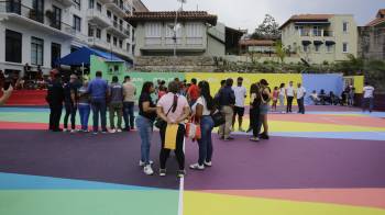 La intervención se llevó a cabo, entre otros, con el apoyo del Ministerio de Cultura de Panamá, la Embajada de España y el Centro Cultural España.