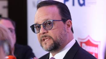 El ministro de Comercio e Industria, Julio Moltó, durante su participación en un foro logístico organizado este martes.
