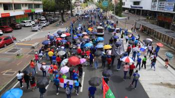 Protestas en contra de la Ley 462.