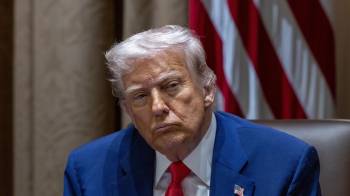 El presidente de Estados Unidos, Donald J. Trump, durante una reunión del Gabinete en la Sala del Gabinete de la Casa Blanca en Washington.