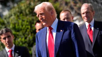 El presidente estadounidense, Donald Trump