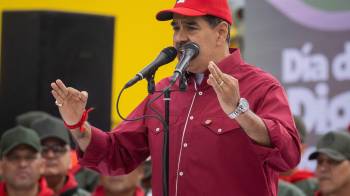 El líder chavista Nicolás Maduro en una foto de archivo.