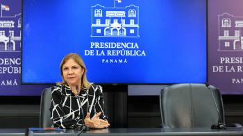 Dinoska Montalvo, ministra de Gobierno.