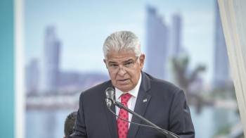 El presidente de Panamá, José Raúl Mulino.