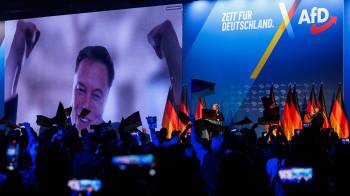 Este sábado 25 de enero, Musk realizó una sorpresiva intervención virtual en un evento de campaña del partido ultraderechista Alternativa para Alemania.