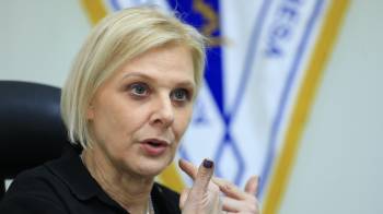 La presidenta de Apede, Giulia De Sanctis.