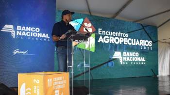 Eric Calderón, gerente general encargado del Banconal.