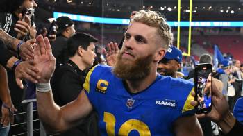 El jugador de la NFL, Cooper Kupp.