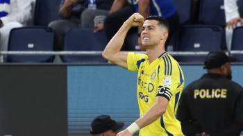 El delantero del Al-Nassr, Cristiano Ronaldo.