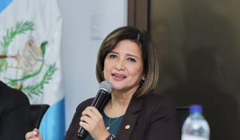 Karin Herrera, vicepresidenta de Guatemala.