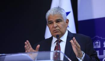 El presidente de la República, José Raúl Mulino