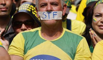 La protesta tuvo lugar en la ciudad de Sao Paulo.