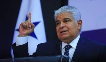 José Raúl Mulino, presidente de la República de Panamá, este jueves, 22 de agosto.