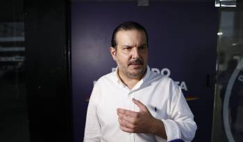 Jaimen Alemán, previo a la reunión del Partido Panameñista convocada para este martes 18 de junio.