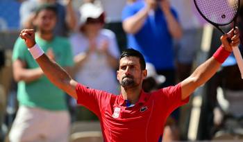 El tenista serbio, Novak Djokovic.