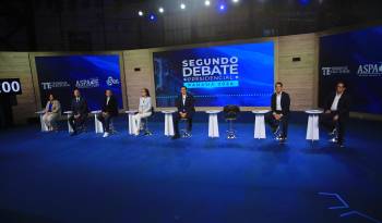 El segundo debate presidencial se realizó en David, provincia de Chiriquí.